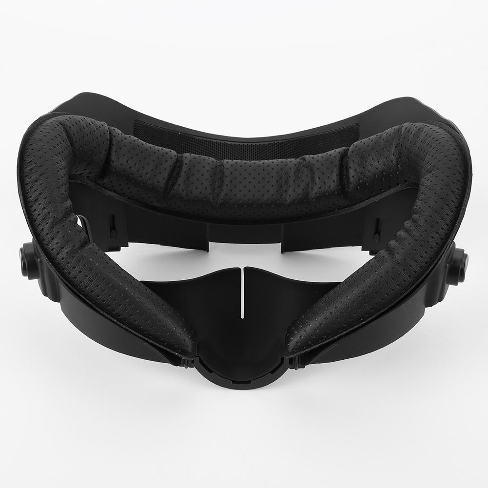 6 in 1 Face Facial Interface PU & Ice Silk Foam Face Cushion Anti-Leakage Nose Pad Lens Protector Lens Cloth for Oculus Quest 3