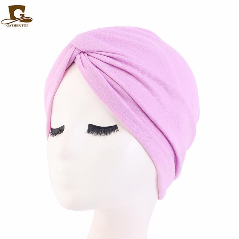 Imitation cotton cross Indian hat, headscarf hat, twist hat, popular headgear TJM