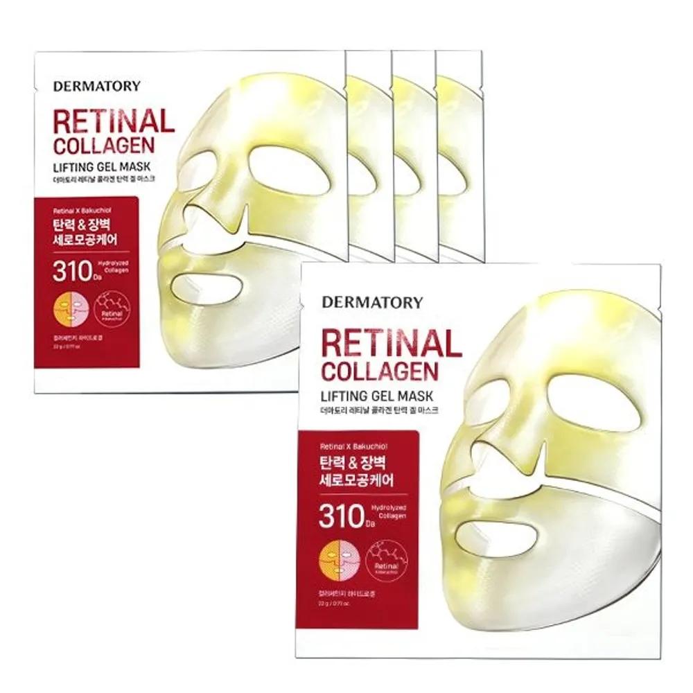 Dermatory Retinal Collagen Firming Gel Mask 1 Sheet x 5 Packs