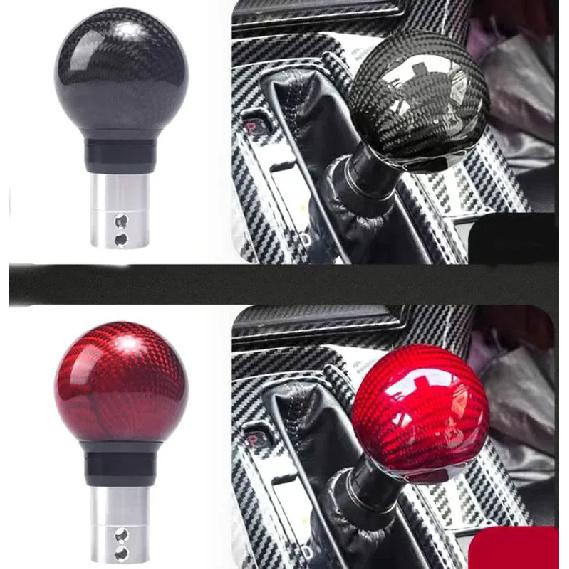 New Real Carbon Fiber Gear Shift Knob For Ford Mondeo 2013 2014 2015 2016 2017 Gear Shift Ball