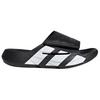 New Adidas Lightblaze Slide 'Black White' JR1253