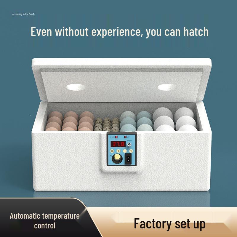 Fully Automatic Small Quail Egg Incubator: Intelligent Hatching Machine for Chicks, Ducks, and Geese