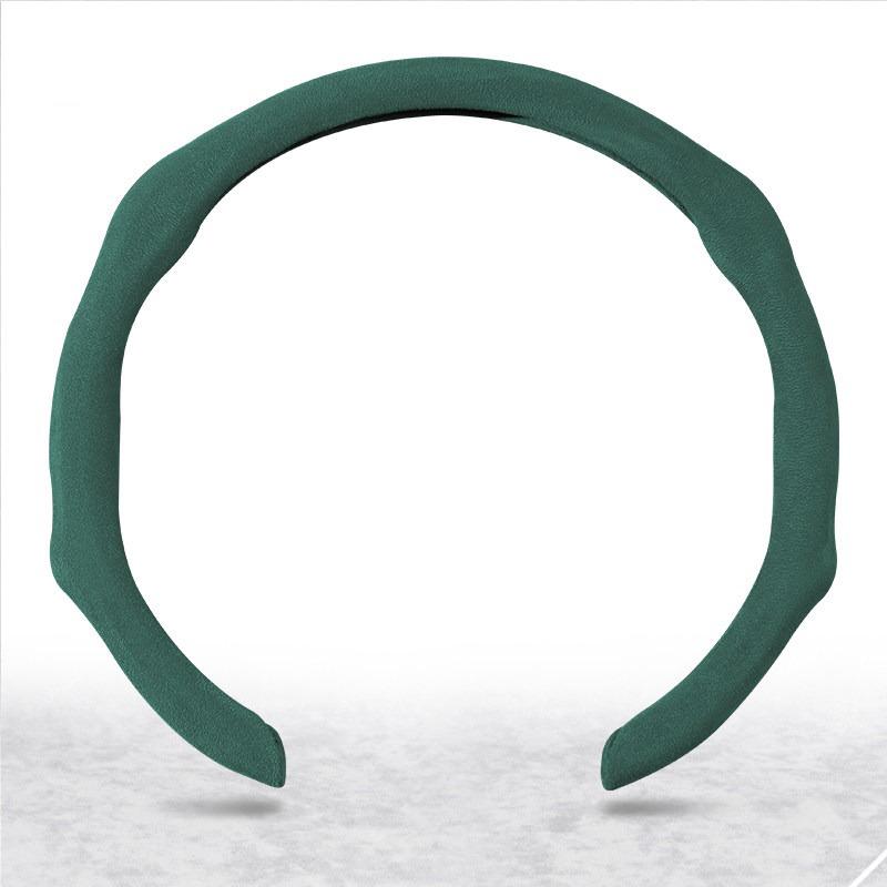 Car Universal 38cm NAPPA Car Steering Wheel Cover Suede Non-slip Card Cover Auto Steering Wheel Handle Booster Protective Cover