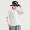 Duoduojia Boys' Summer Academy Style Polo T-shirt