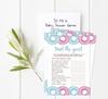 Inkdotpot Donuts Baby Shower Game Set Of 50 BabyA  AlphabetA  ABCA  Game He Or She Party