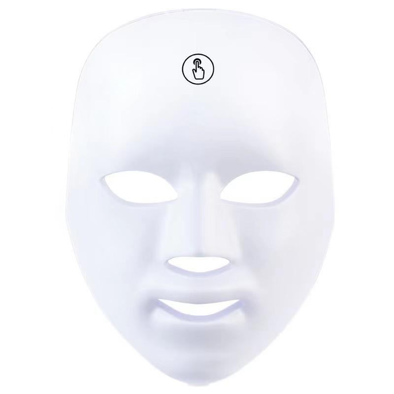 Hot-selling Large Row Lamp Silicone Photon Skin Rejuvenation Beauty Mask Household Infrared LED Anti-wrinkle and Acne Mask Instrument
