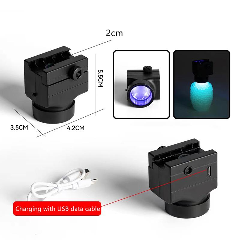 Lighting Adapter Electric Ge L Ball Blaster Splatter Ball Blasters, Accessories Fluorescent Bulb Illuminator Luminous