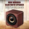 Personalized Customized Wireless Bluetooth Square Wooden Speaker