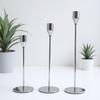 European Metal Plated Candle Holder for Weddings and Dining Table Decor
