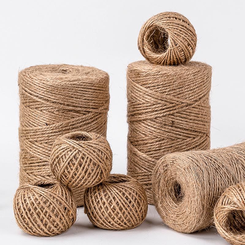 Jute Twine & Ribbon Set: Cake Decoration, Valentine’s & Birthday Bouquets, Fresh Flower Arrangements, Baking Accessories