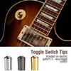 1pcs/3pcs Metal Guitar Switch Tip 4mm, 3 Way Toggle Switch Knob Tip Cap Copper for LP EPI Electric Guitar