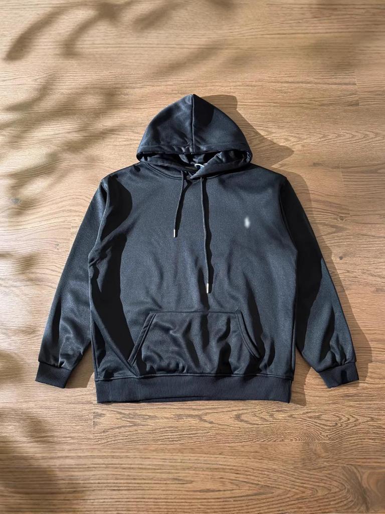 Unisex Klasyczna Bluza z Kapturem Polo RL z Haftem do Noszenia na Zewnątrz na Co Dzień