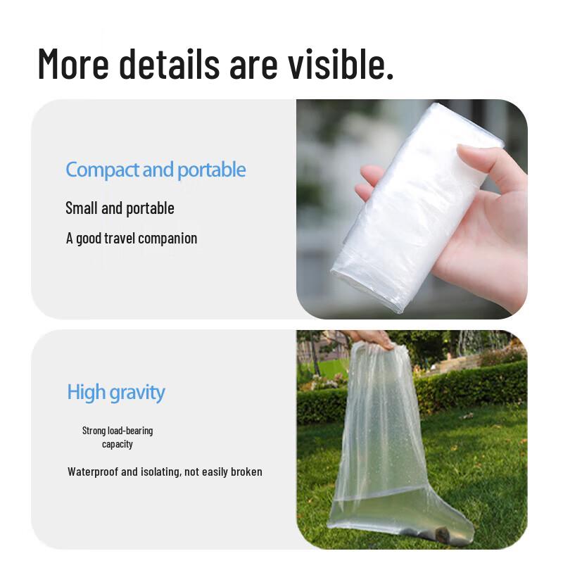 Disposable Waterproof Non-Slip Rain Shoe Covers