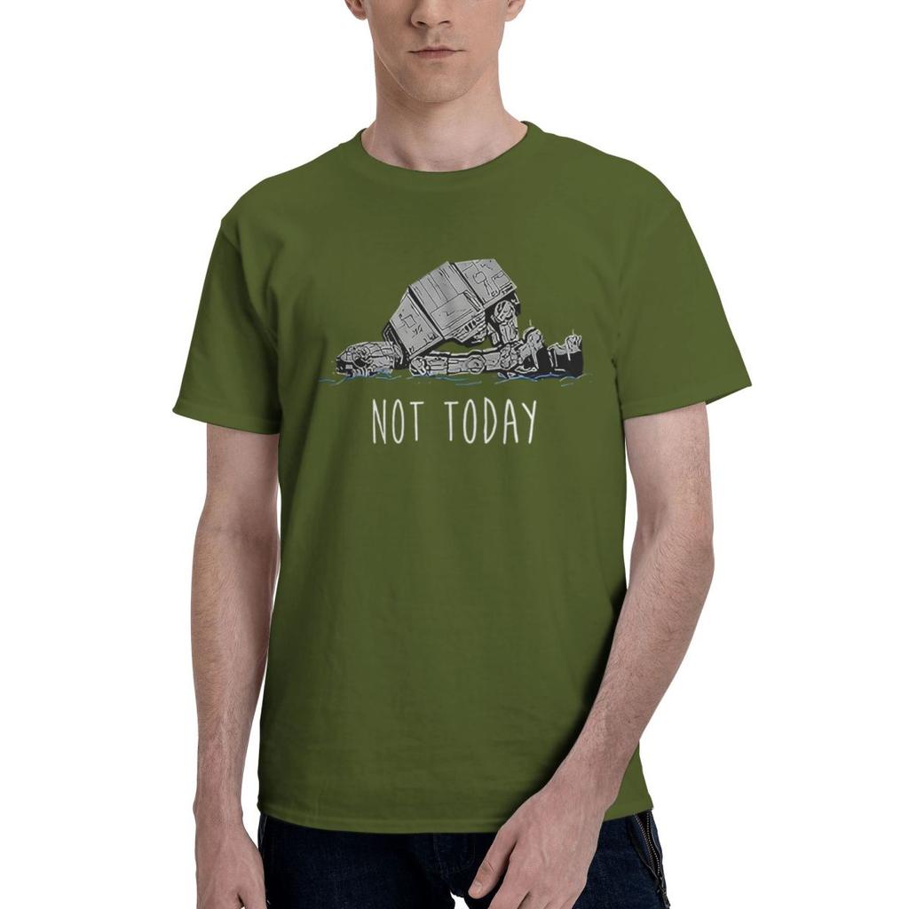 Not Today Hoth Graphic 100 Cotton Casual Breathable Confortable Manga Funny Mens TShirt Funny Gift