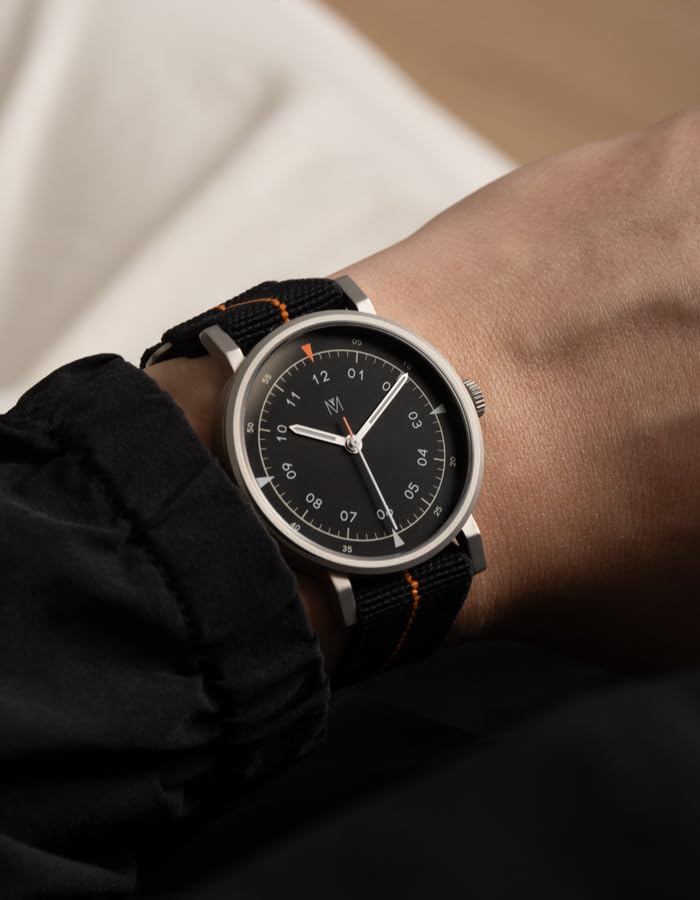 Maven Watches 40mm THE URBAN SCOUT SERIES Minimal Fashion Watch P [Official Shop] (MUS-03 B.ORANGE 40MM)