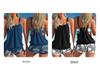 2024 Plus Size Women's Quick-dry Two-Piece Set: European & American Style Bikini with Shorts and Vest