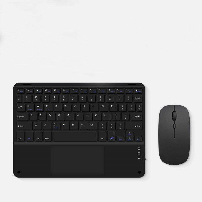 English Bluetooth Keyboard 10 inch for iPad Air Pro Wireless Rechargeable Keyboard for Phone Tablet Laptop Universal