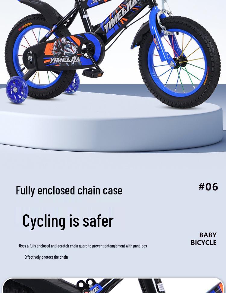 Children's Bicycle for Ages 3-9, Boys & Girls, Available in 12-18 Inch Sizes