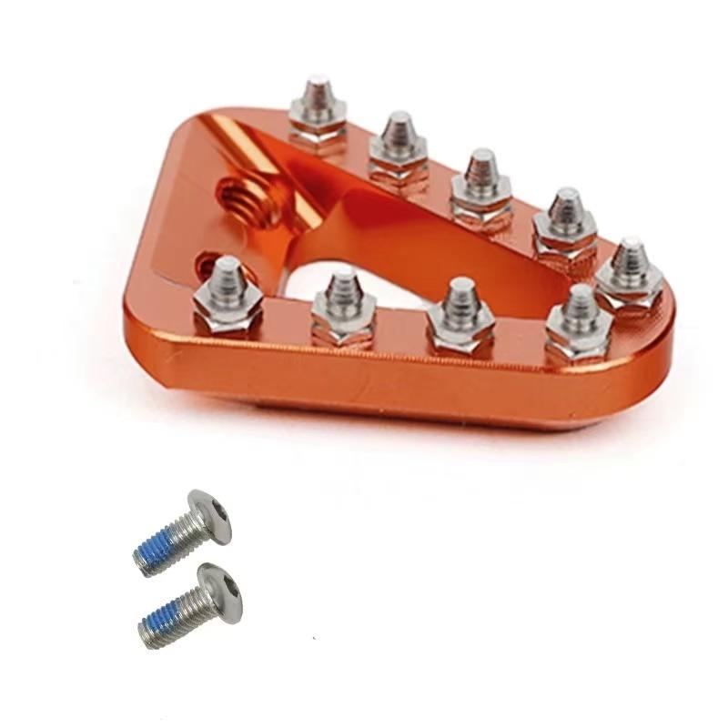 Motorcycle CNC Rear Brake Pedal Tip Brake Terminal for KTM 125-500 XC/XCF/XCW/SX/SXF/EXC/EXCF/TPi/6D for Husqvarna 2016-2026