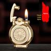 Leader CHIEF Automatic Ejection Windproof Kerosene Lighter - Creative Rocker Design for Personality and Decompression.