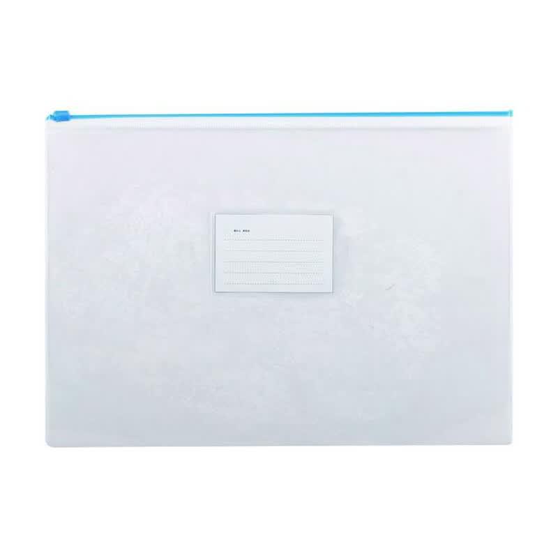Staples A5 Transparent Zipper Bag
