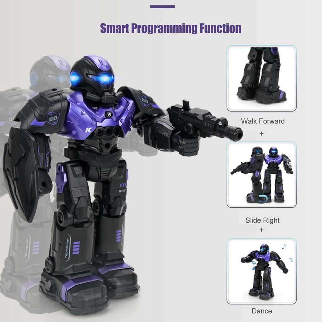 RC Robot Multifunctional Gesture Sensing Programmable Walk Slide Sing Dance Educational Remote Control Robot Toy