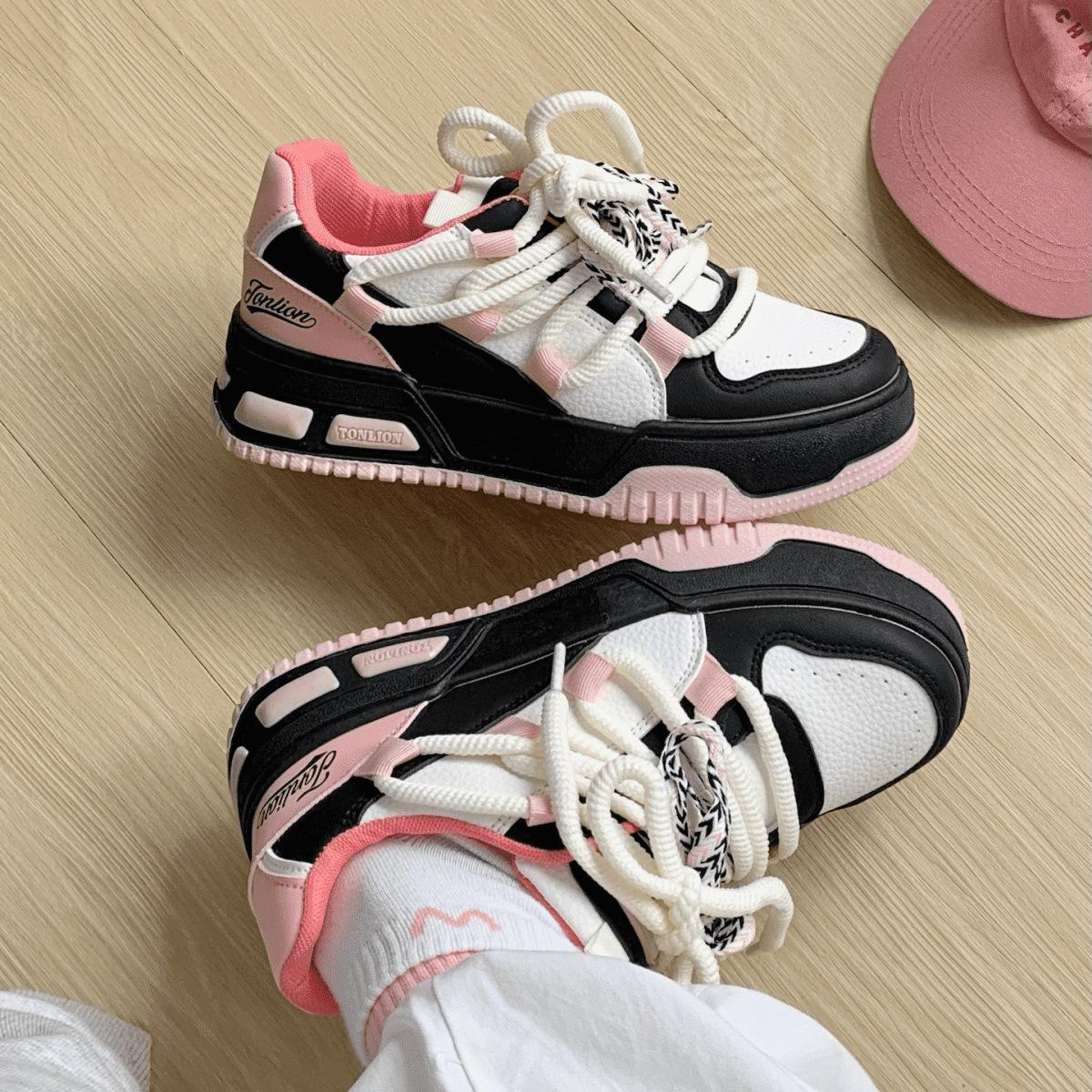 

МОДНАЯ ОБУВЬ, мужские дышащие спортивные кроссовки, спортивные кроссовки для бега, уличные женские теннисные кроссовки для тренажерного зала 40 розовый