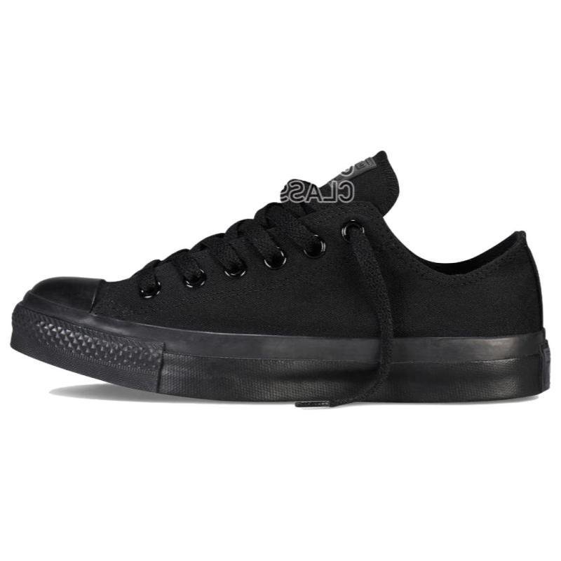 Converse All Star Comfortable Low-top Canvas Shoes Unisex Black