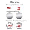 300pcs/roll Round Silver Scratch Off Stickers, 1 Inch Scratch Off Labels Sticker for Party Activity Favors Stationery Sticker.