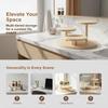 Wooden Display Rack Stand - Multilayer Collector Figurine Holder Jewelry Cosmetic Cupcake Storage Rack