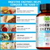 Complex Enzyme Digestive Supplement, Containing Probiotics and Prebiotics, Promotes Gut Health, Relieves Bloating, Suitable for Both Men and Women.