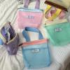 1Pcs Portable Mesh Makeup Toiletry Storage Bags Handbags Organizer Cosmetic Organizer Pouch Travel Washing Body Shower Tools