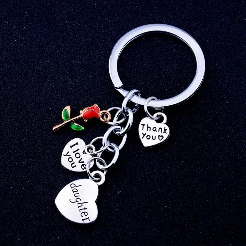 Litthing Portachiavi Keychain I Love You Personalizzati Coppia Ciondolo di Fascino Amore ad Anello in Acciaio Inossidabile Accessori per Bagagli Borsa Compleanno Regali per Donna Uomo Litthing Portachiavi Keychain I Love You Personalizzati Coppia Ciondolo di Fascino Amore ad Anello in Acciaio Inossidabile Accessori per Bagagli Borsa Compleanno Regali per Donna Uomo