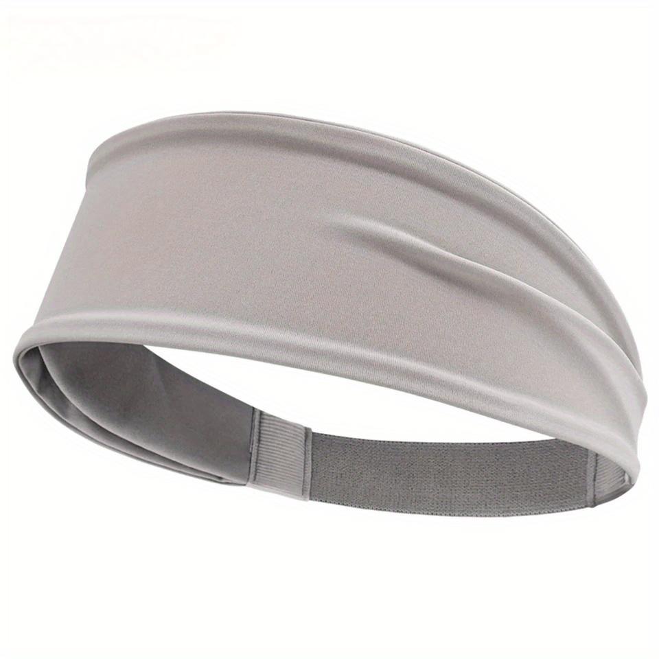 Sport Headbands for Men Women Non-Slip Moisture Wicking Workout Sweatband Fitness Running Cycling Football Yoga Hairband