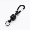 Portable Steel Fishing MRC Strong Magnetic Quick Release Clips Net Holder with Fishing Coil Lanyard Aluminum Carabiner 105x20mm