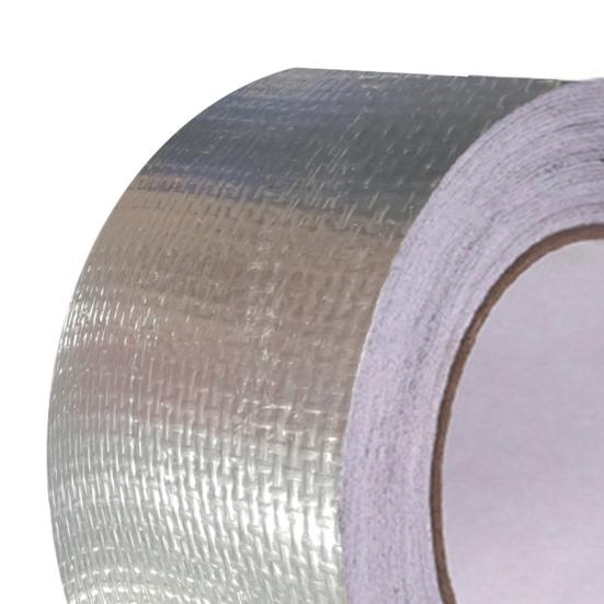 1 rotolo di nastro adesivo in alluminio resistente al calore più spesso, pratico nastro adesivo impermeabile per la casa
