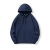 Heavyweight Drop Shoulder Pure Cotton Hooded Sweatshirt with Custom Logo and Printing