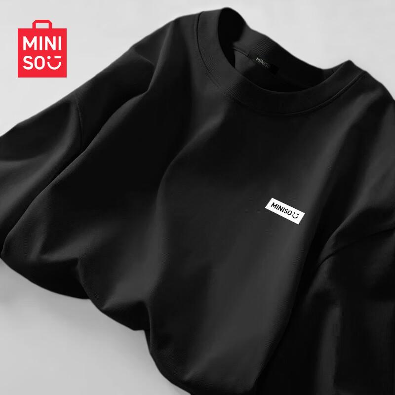 MINISO Women s Long-Sleeve Cotton T-shirt S