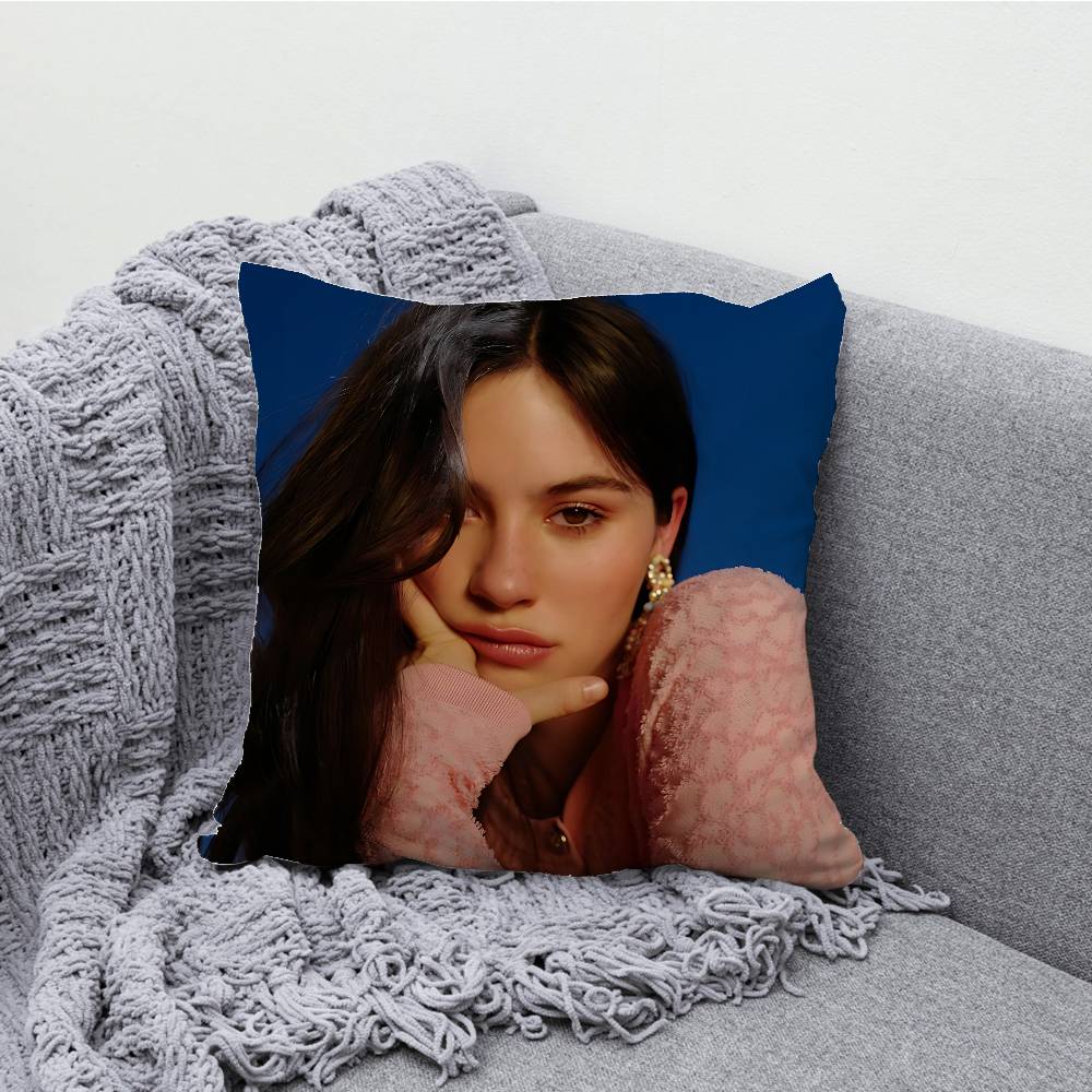 G-Gracie A-Abrams Throw Pillow Case For 45x45cm 55x55cm 30x30cm Square Car Pillowcase Home Bedchamber Decor Gift