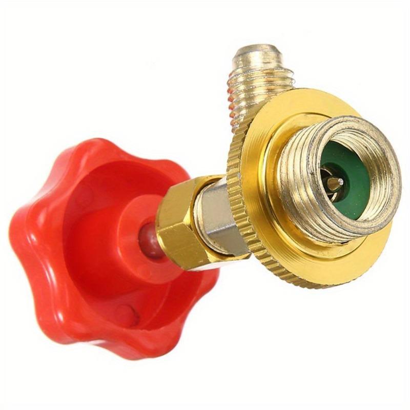 For Car Air Conditioning Refrigerant Open 1PC SAE Auto AC Can Tap Valve Bottle Opener R134a M14 / 1/4" Leak-proof Switch