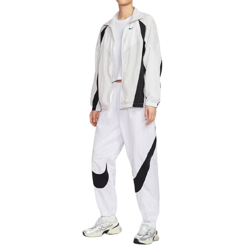 Nike Stand Collar Windproof Casual Versatile Jacket Women jackets HV4030-078