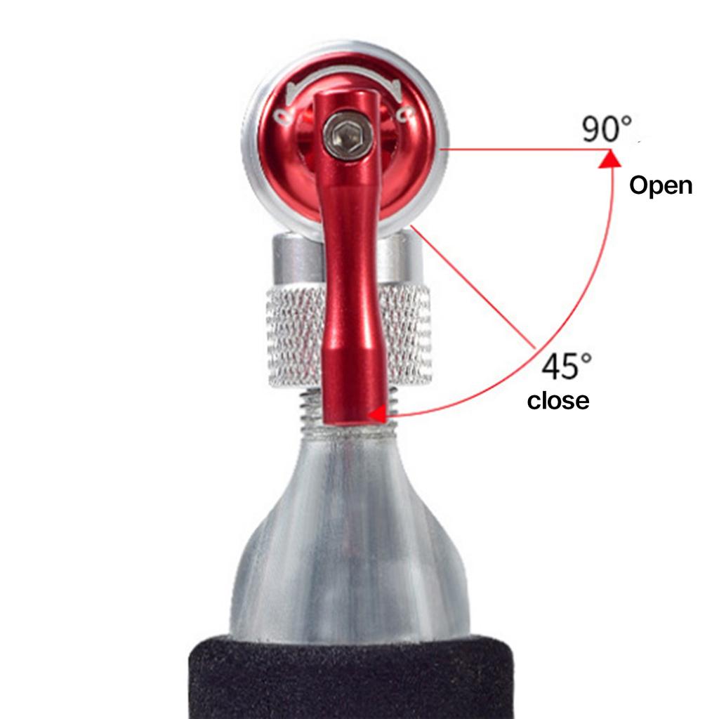 Bicycles Tire Pump Bike Tire inflator CO2 Inflator Air Cycling Bike Ball Pump Schrader & Presta Valve Mini Bicycles Pump