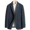 Autumn and Winter New Men's Woolen Suit Business Casual Single-breasted Two-button Suit Three-dimensional Patch Bag Woolen Jacket Suit