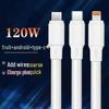 5A Superschnelllade-USB-Kabel für Android, Huawei, Apple, Typ-C mit Digitalanzeige