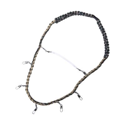 Fly Fishing Lanyard Necklace with Clip Multifunction Tool Holder Lanyard Fishing Gear Equipment Fly Fishing Accessory