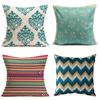 Durable Outdoor Cushion Covers For Home Sofa Decor In Stylish Cotton Linen