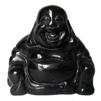 Statuetta di cristalli di pietra naturale feng shui decorazione per la casa statua del Buddha felice accessori decorativi per la casa statuette in miniatura