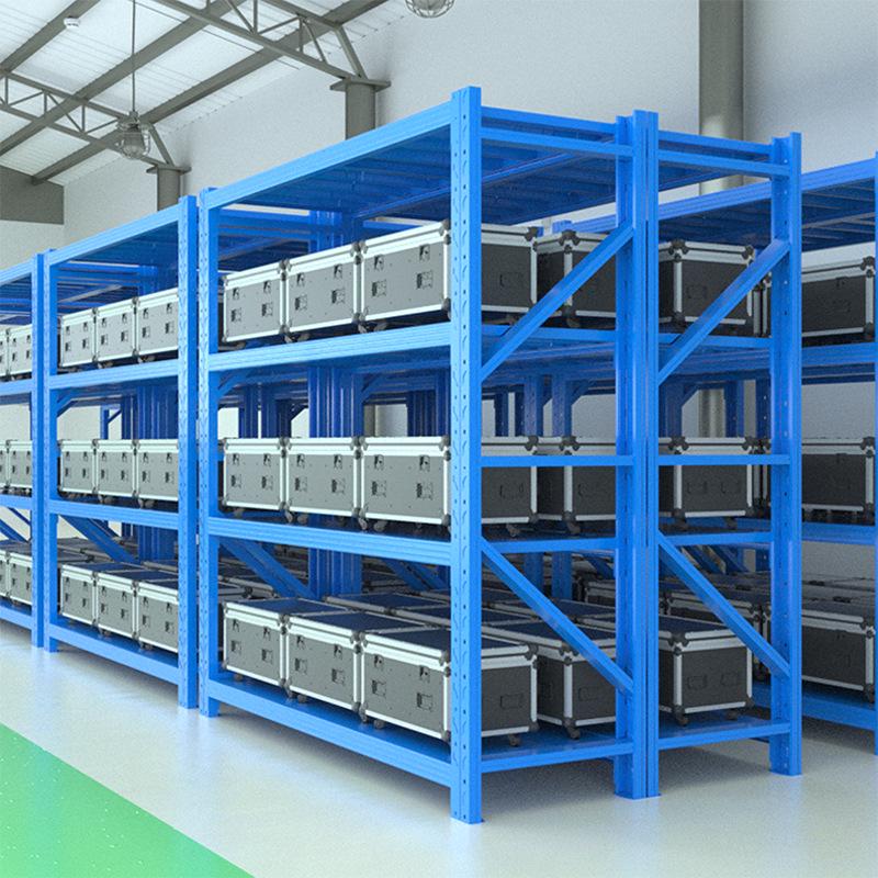 Guangdong Light & Heavy Duty Q235B Cold Rolled Steel Shelving for Warehouse Storage & E-commerce Logistics