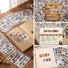 Letter Stickers Suitable for ScrapbookingJournalingDIY CraftsNon-Repeating Vintage AlphabetLetters for CollagePlanner Decor