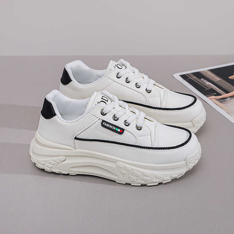 Fashion Tennis Sole Height Up Boot Due To Black Mary Jane Tennis Shoes Womans Sneakers Woman Original Brands Sports Obuv Luxe